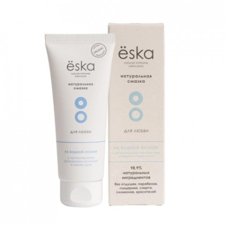 Натуральный лубрикант на водной основе Ёska - 75 мл